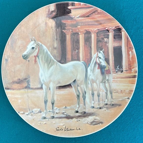 Spode The Noble Horse set of 3 Collector plates Limited Editions EUC - Picture 6 of 7